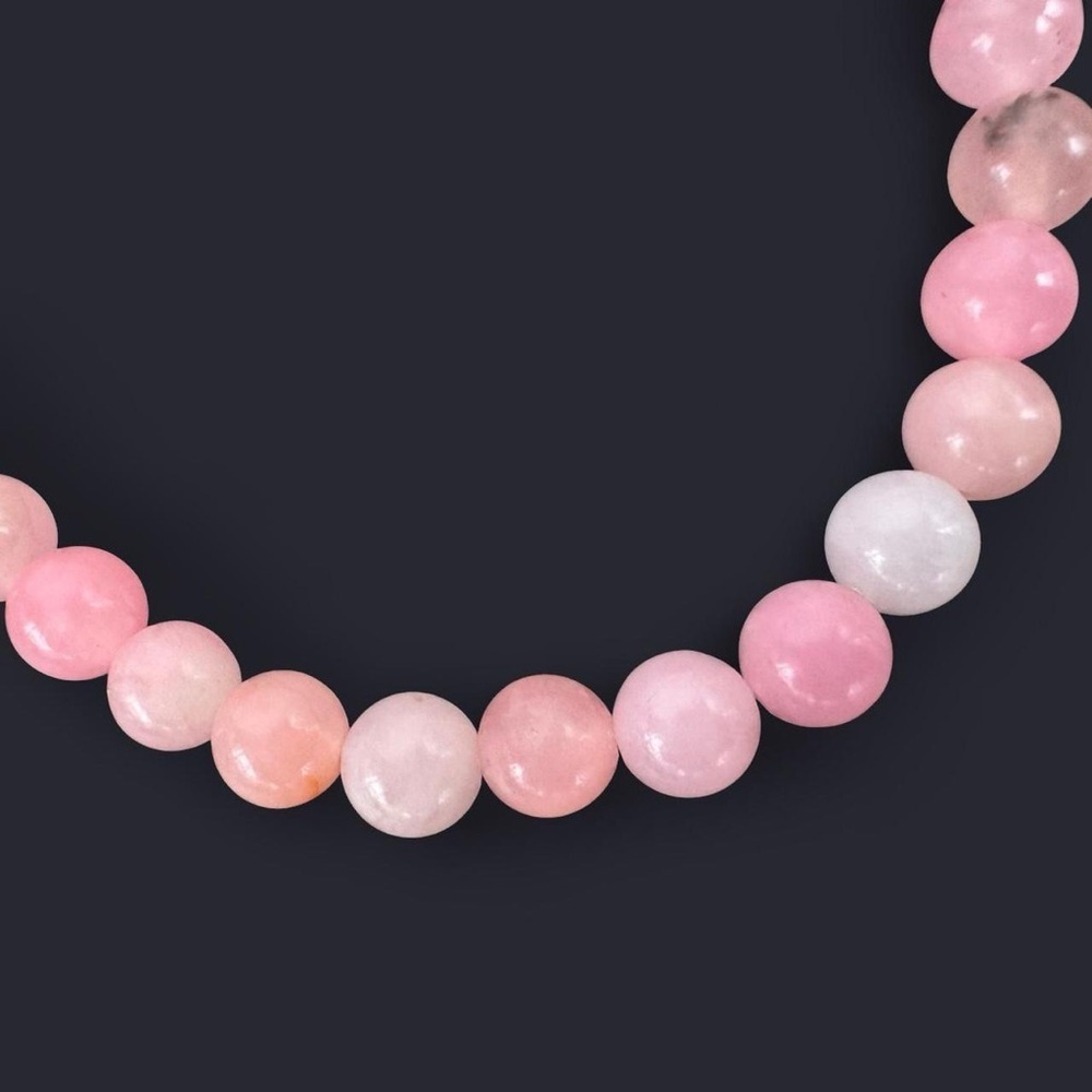 Quartz Gemstone Bead Bracelet 6mm - Picture 4 of 4